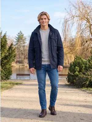 Jacke BRANDIT M-65 FIELD BD3108 MARINE