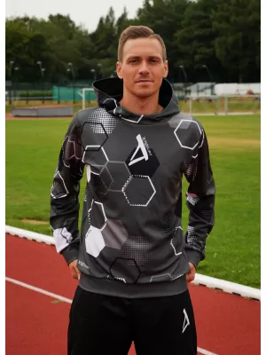 Funktionelles Premium-T-Shirt für Herren ALTISPORT VOJ/ALM037TR01 ROT