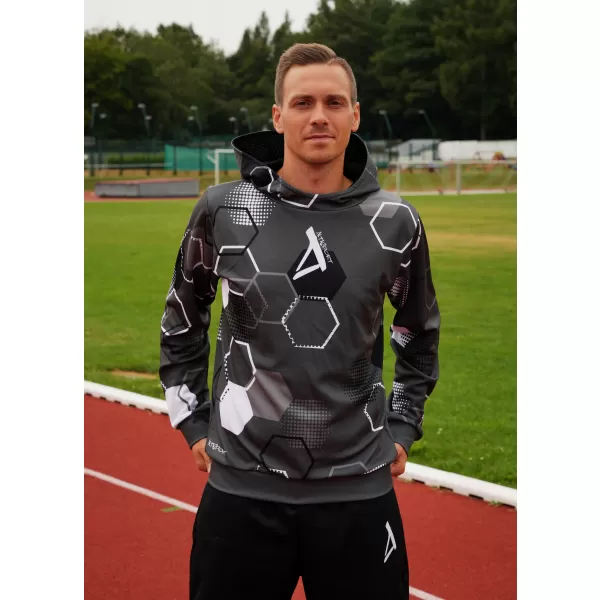  Funktionelles Premium-T-Shirt für Herren ALTISPORT VOJ/ALM037TR01 ROT 