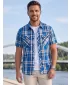 Hemd BRANDIT ROADSTAR BD4012 BLAU