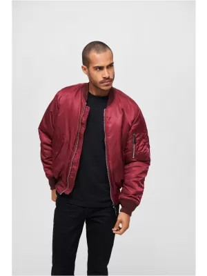 Jacke BRANDIT MA1 BD3149 BORDEAUX