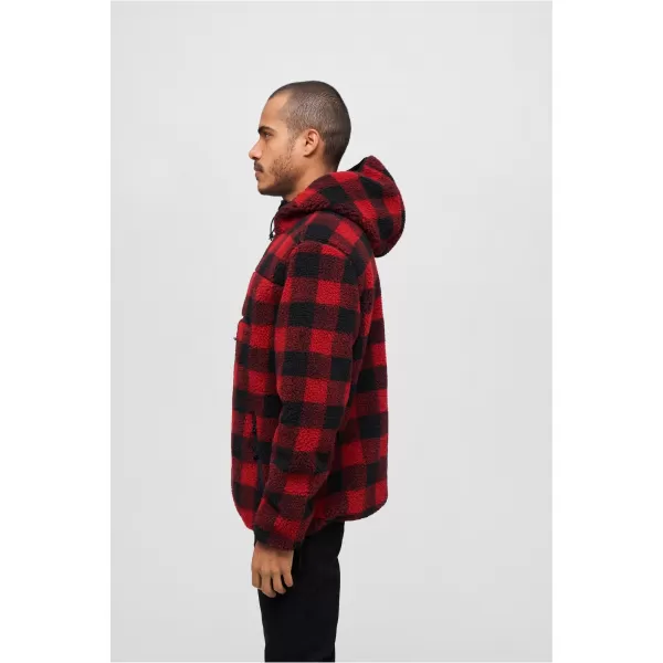  Herren -Sweatshirt BRANDIT BD5023 ROT/SCHWARZ 