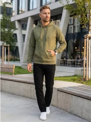 Herren-Sweatshirt ALTISPORT NoPrint NP/ALM679NJ OLIVE