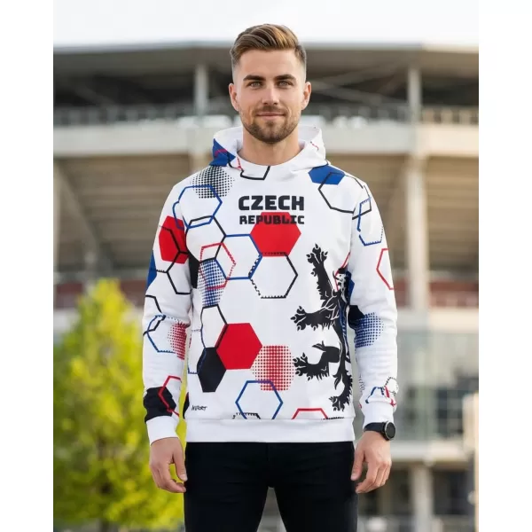  Hochwertiges Herren-Funktionssweatshirt ALTISPORT VOJ/ALM036MI01 HEXA WHITE 
