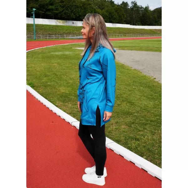  Hochwertiges Funktions-Sweatshirt für Damen ALTISPORT VOJ/ALW035MI03 SMARAGD 