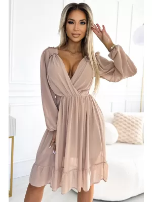Kleid NUMOCO MILA 538-1 BEIGE