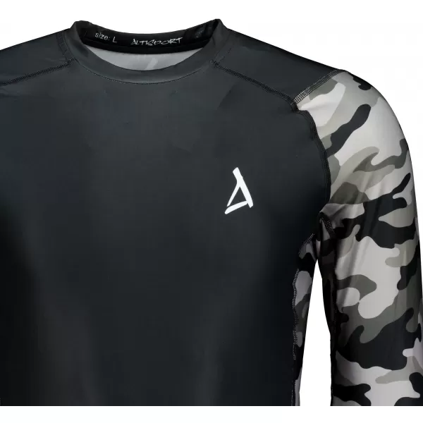  Funktionelle Kompression von Männern t -Shirt Premium ALTISPORT VOJ/ALM038TR03 GRAU 