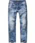 Hose BRANDIT WILL WASHED BD1015 BLAU GEWASCHEN