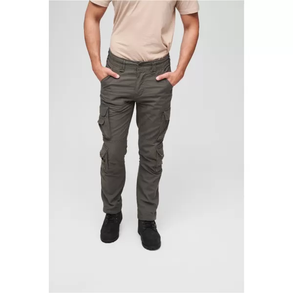  Hose BRANDIT PURE SLIM BD1016 OLIVE 