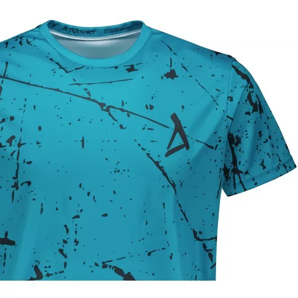  Funktionelles Premium-T-Shirt für Herren ALTISPORT VOJ/ALM034TR01 SMARAGD 