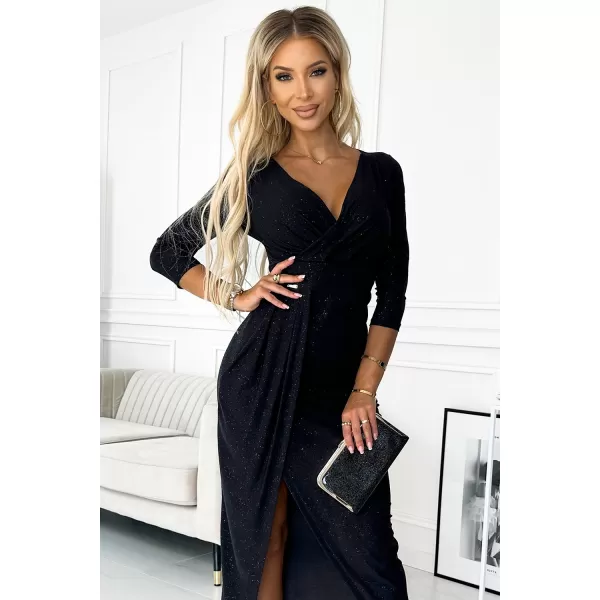  Kleid NUMOCO A404-6 SCHWARZ 