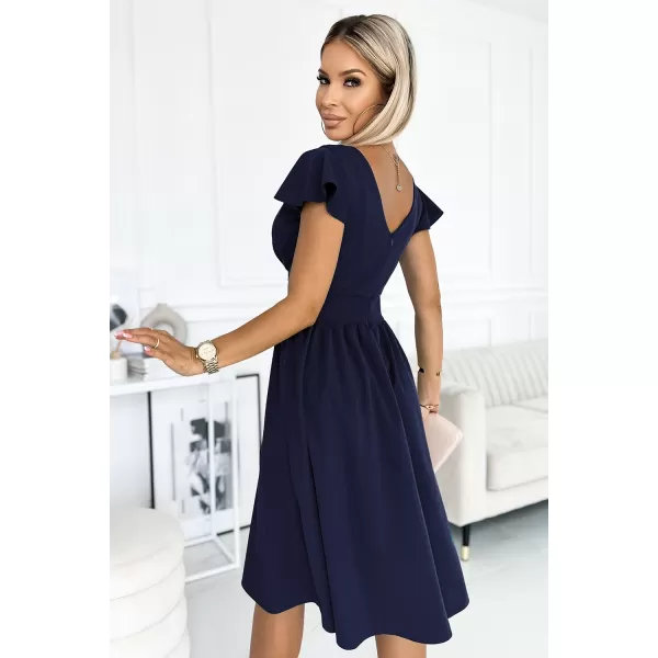  Kleid NUMOCO MATILDE 425-3 BLAU 