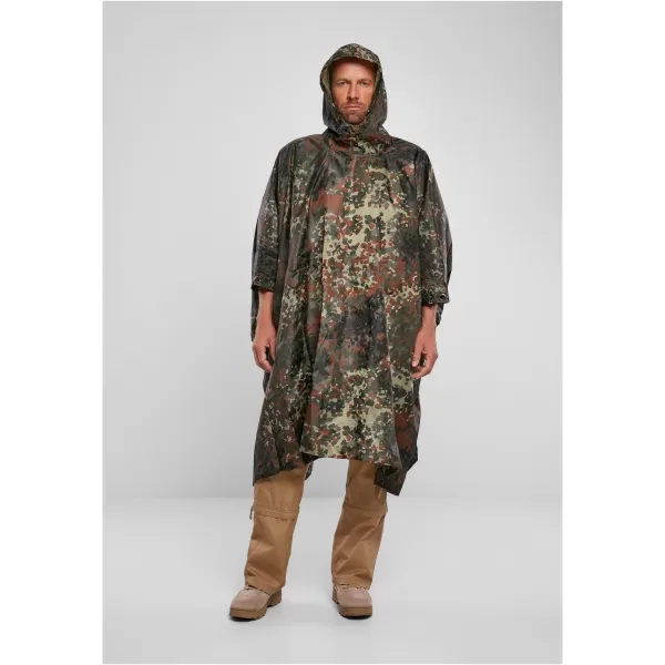  Poncho -Regenmantel BRANDIT RIPSTOP BD3169 FLECKTARN 