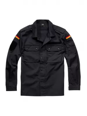Hemd BRANDIT BW FELDBLUSE BD4221 SCHWARZ