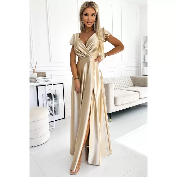  Kleid NUMOCO CRYSTAL 411-7 BEIGE 