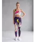 Lange Premium-Funktionsleggings für Damen ALTISPORT VOJ/ALW042LEG01 DUNKELBLAU