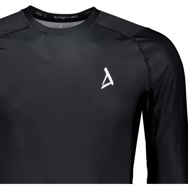  Hochwertiges funktionelles Kompressions-T-Shirt für Herren ALTISPORT VOJ/ALM000TR03 SCHWARZ 