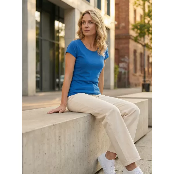  Damen-T-Shirt ALTISPORT NoPrint NP/ALW221 AZURBLAU 