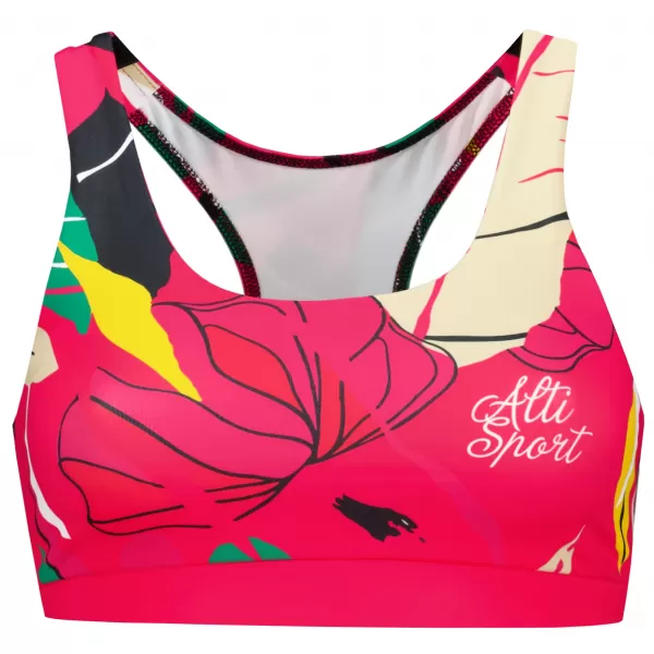  Premium-Sport-BH für Damen ALTISPORT VOJ/ALW042POD01 ROSA 