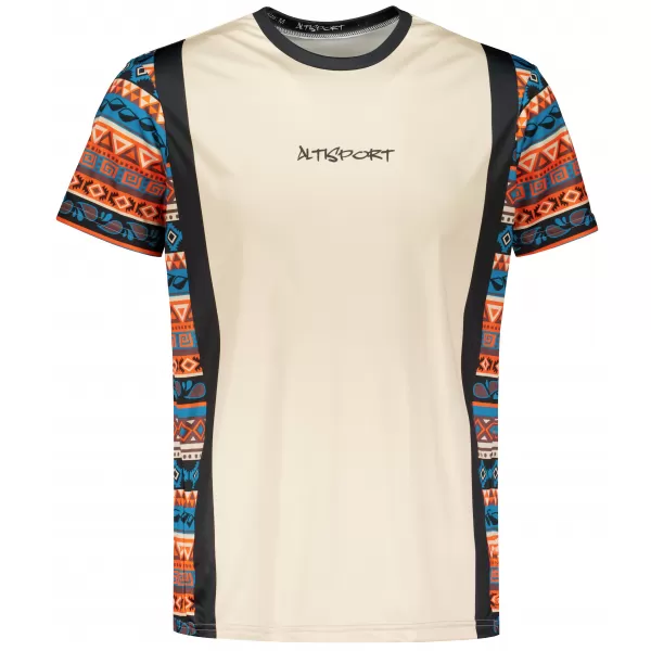  Funktionelles Premium-T-Shirt für Herren ALTISPORT VOJ/ALM043TR01 BEIGE 