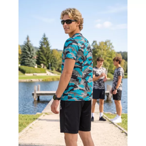  Funktionelles Premium-T-Shirt für Herren ALTISPORT VOJ/ALM038TR01 KEROSIN/SCHWARZ 