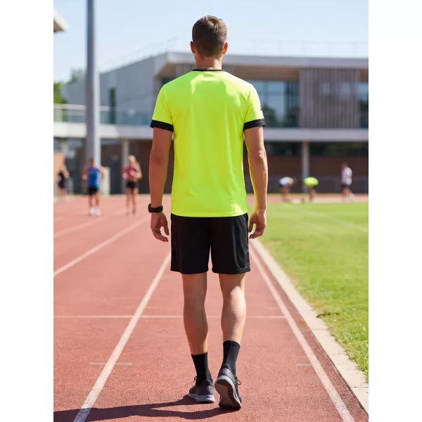  Funktionelles Premium-T-Shirt für Herren ALTISPORT VOJ/ALM040TR01 NEON GELB 