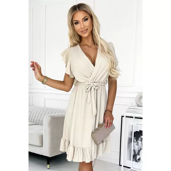  Kleid NUMOCO CORNELIA 455-1 BEIGE 