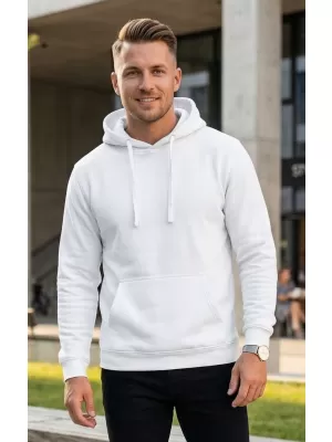 Herren-Sweatshirt ALTISPORT NoPrint NP/ALM679NJ WEIß