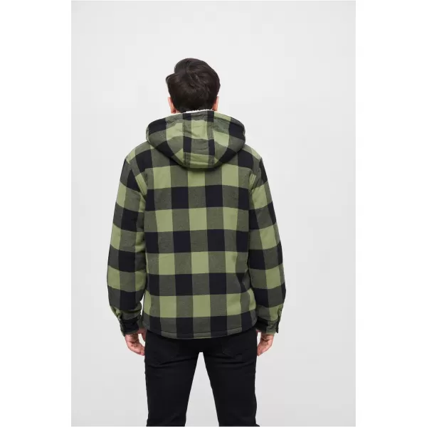  Jacke BRANDIT LUMBER BD3172 SCHWARZ/OLIVE 