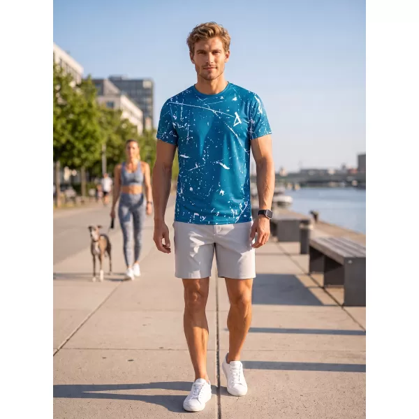  Funktionelles Premium-T-Shirt für Herren ALTISPORT VOJ/ALM034TR01 KEROSIN 