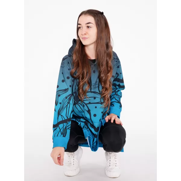  Hochwertiges Funktions-Sweatshirt für Damen ALTISPORT VOJ/ALW045MI03 SMARAGD/SCHWARZ 