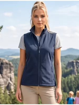 Softshellweste für Damen ALTISPORT NoPrint NP/ALW7211NJ MARINE/MARINE