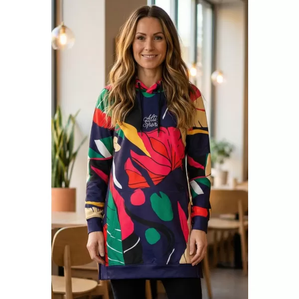  Hochwertiges Funktions-Sweatshirt für Damen ALTISPORT VOJ/ALW042MI03 DUNKELBLAU 