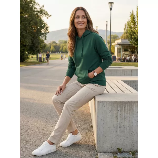  Damen-Sweatshirt ALTISPORT NoPrint NP/ALW579NJ DUNKELGRÜN 