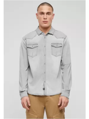 Hemd BRANDIT RILEY DENIM BD4020 GRAU