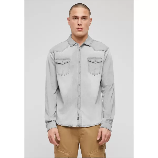  Hemd BRANDIT RILEY DENIM BD4020 GRAU 