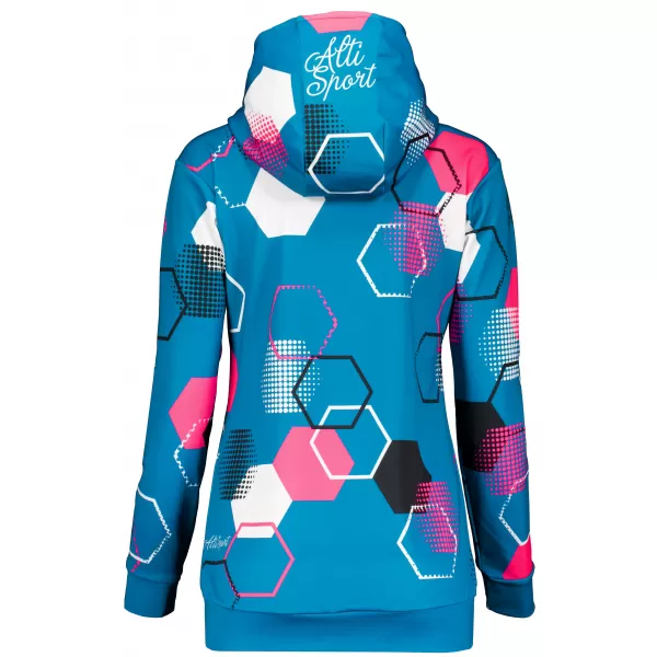  Hochwertiges Funktions-Sweatshirt für Damen ALTISPORT VOJ/ALW037MI01 KEROSIN/ROSA 