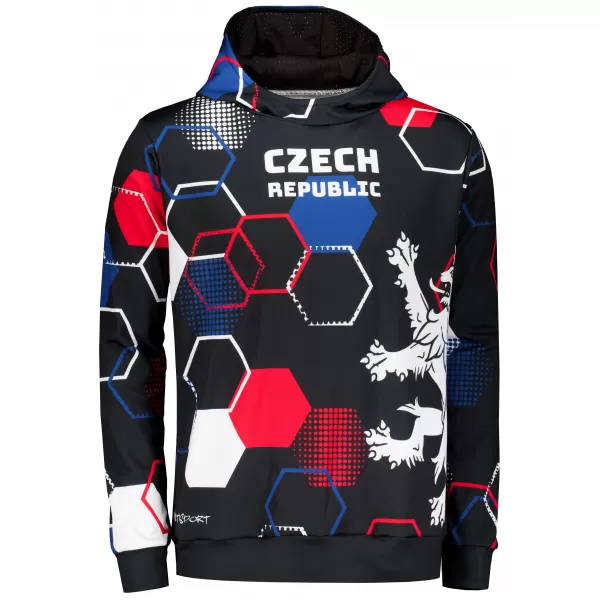  Hochwertiges Herren-Funktionssweatshirt ALTISPORT VOJ/ALM036MI01 HEXA BLACK 