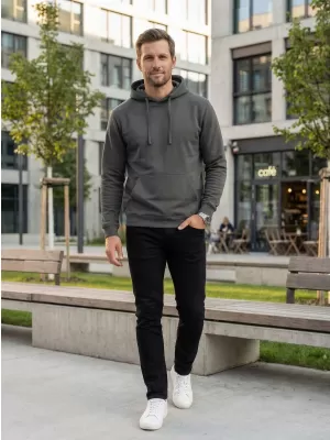 Herren-Sweatshirt ALTISPORT NoPrint NP/ALM679NJ GRAPHIT