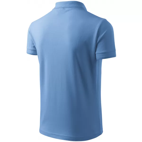  Herren-T-Shirt mit Kragen ALTISPORT NoPrint NP/ALM302 HIMMELBLAU 