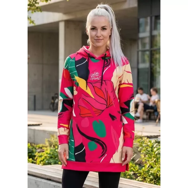  Hochwertiges Funktions-Sweatshirt für Damen ALTISPORT VOJ/ALW042MI03 ROSA 