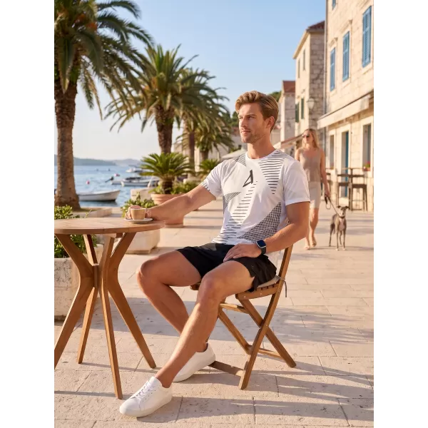  Funktionelles Premium-T-Shirt für Herren ALTISPORT VOJ/ALM044TR01 WEIß 