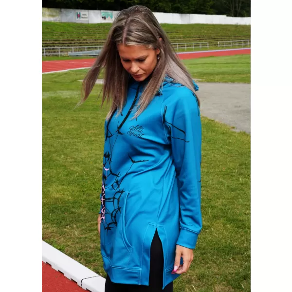  Hochwertiges Funktions-Sweatshirt für Damen ALTISPORT VOJ/ALW035MI03 SMARAGD 