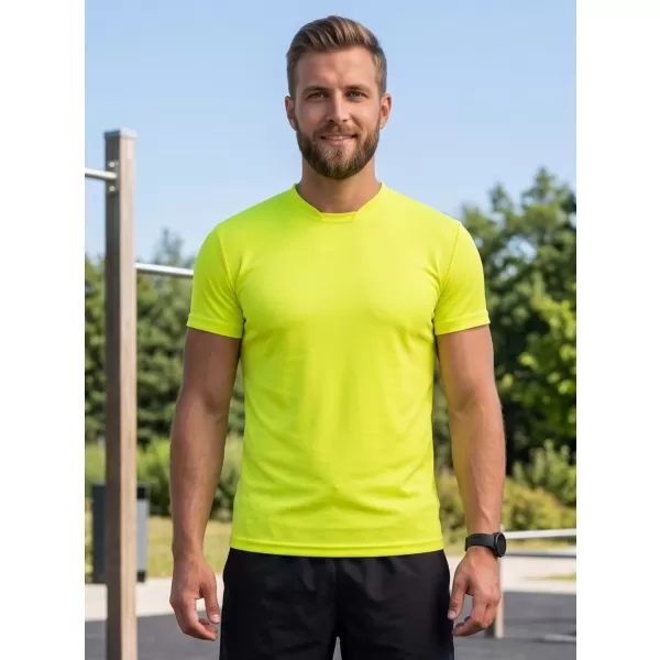  Funktions-T-Shirt für Herren ALTISPORT NoPrint NP/ALM421 NEON GELB 
