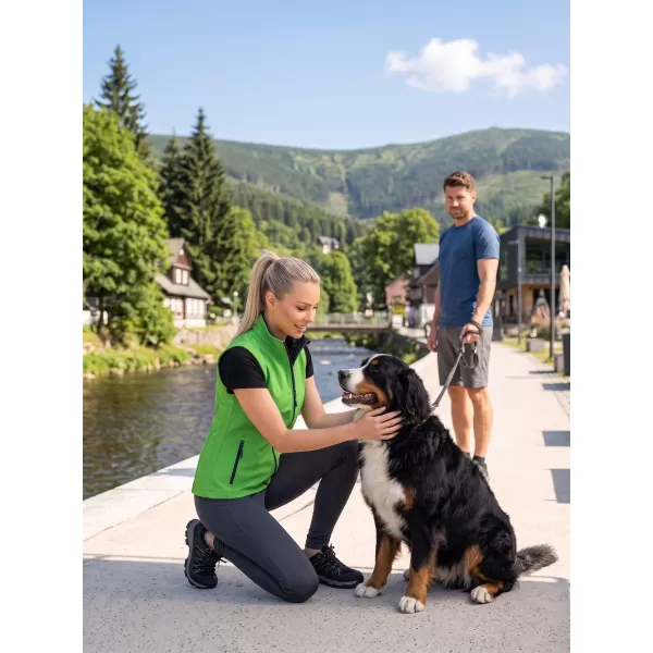  Softshellweste für Damen ALTISPORT NoPrint NP/ALW7211NJ GRÜN/MARINE 