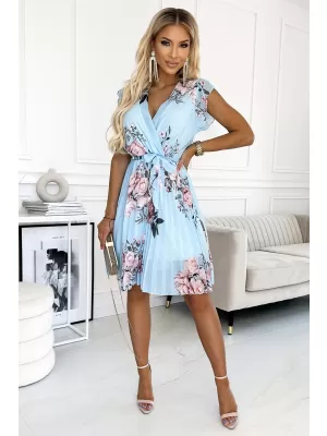 Kleid NUMOCO 464-1 BLAU