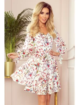 Kleid NUMOCO ZOE 305-1 WEIß