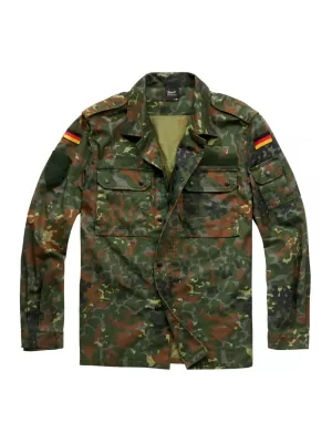 Hemd BRANDIT BW FELDBLUSE BD4221 FLECKTARN