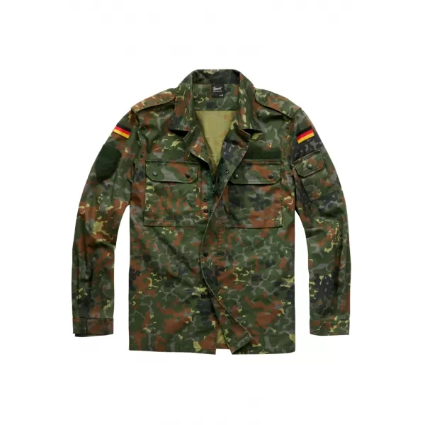  Hemd BRANDIT BW FELDBLUSE BD4221 FLECKTARN 