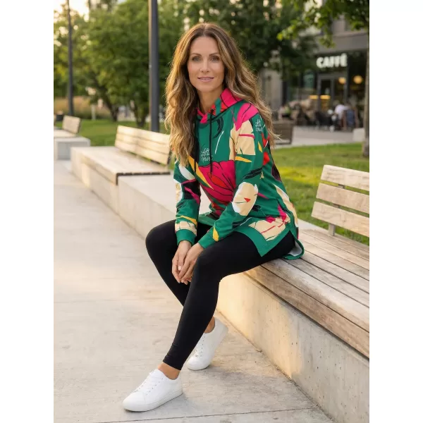  Hochwertiges Funktions-Sweatshirt für Damen ALTISPORT VOJ/ALW042MI03 GRÜN 